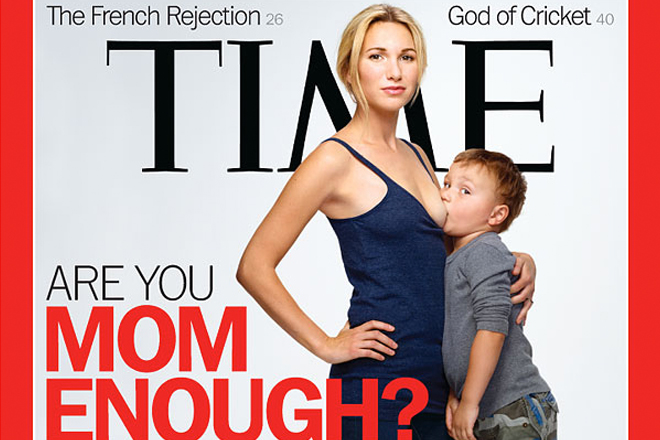The cover of Time magazine