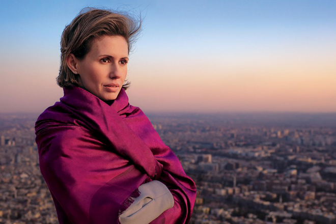 Asma al-Assad in "Vogue"