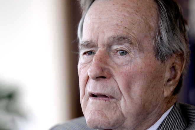 George H.W. Bush (AP/David J. Phillip)