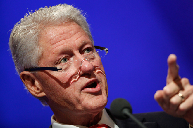 Bill Clinton (Reuters/Chip East)