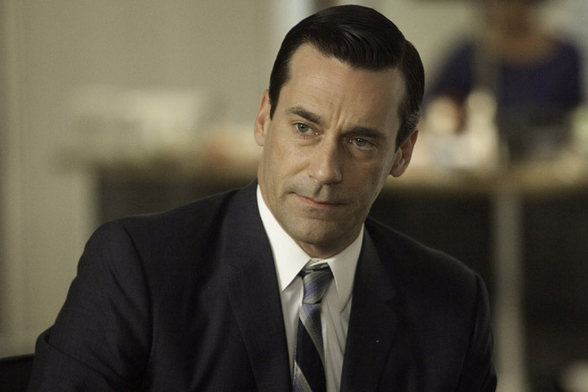 Jon Hamm in "Mad Men"