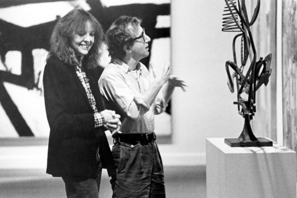 Diane Keaton and Woody Allen in "Manhattan"