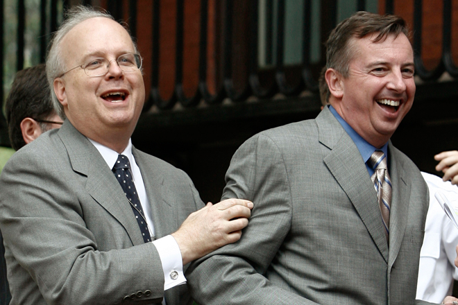 Karl Rove and Ed Gillespie (Reuters/Jason Reed)