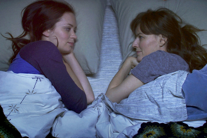 Emily Blunt and Rosemarie DeWitt in "Your Sister's Sister"