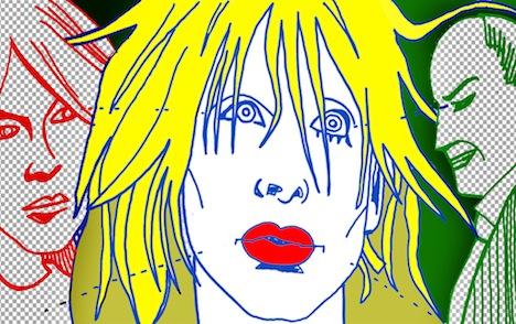 Courtney Love has made plenty of enemies. Art: Danny Jock
