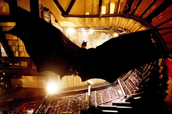Christian Bale in "Batman Begins"