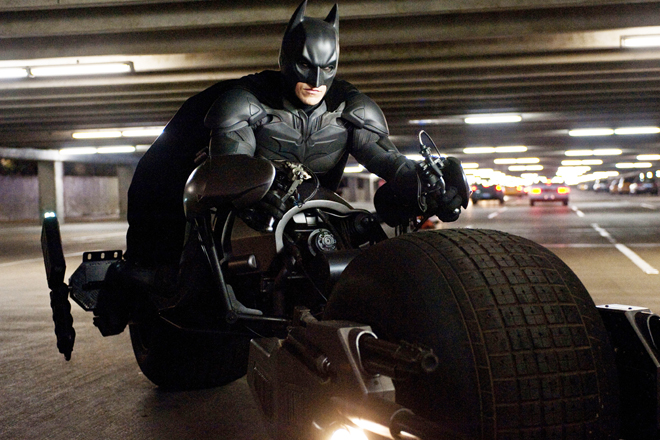 Christian Bale in "The Dark Knight Rises"