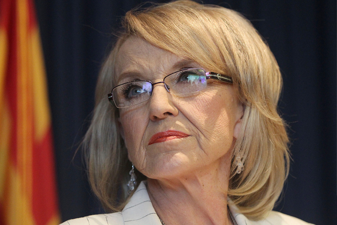 Arizona Gov. Jan Brewer (Reuters/Darryl Webb)