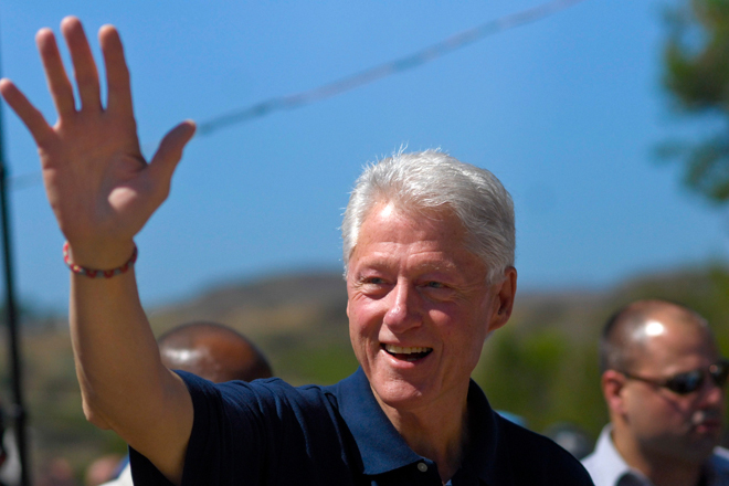 Bill Clinton (Reuters/Swoan Parker)