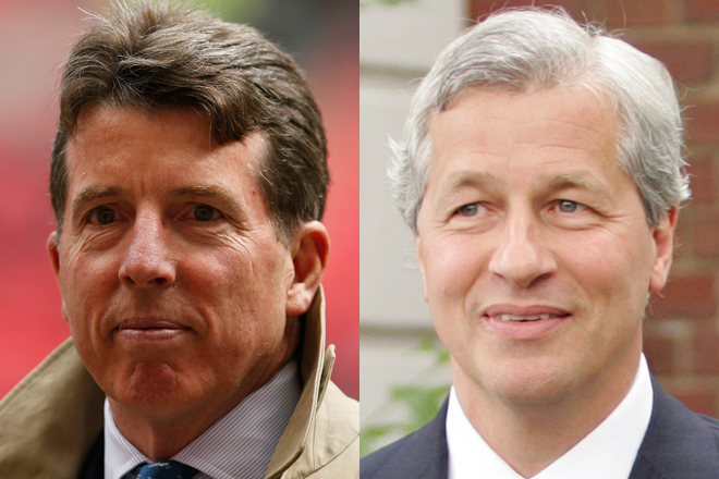 Bob Diamond and Jamie Dimon (Reuters)
