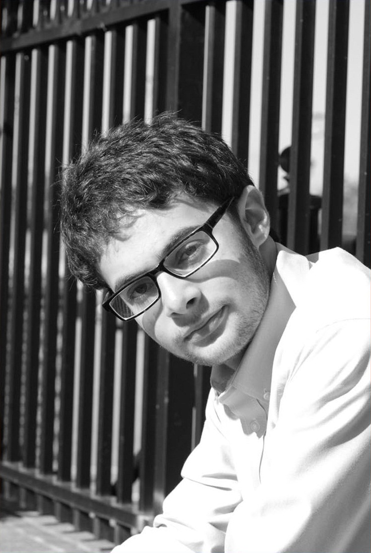 A photo of the author at 17