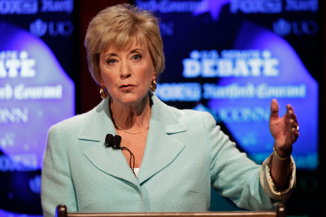 Linda McMahon (AP/Stephan Savoia)
