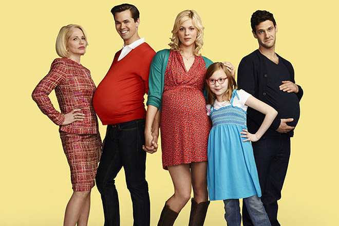The cast of "The New Normal"