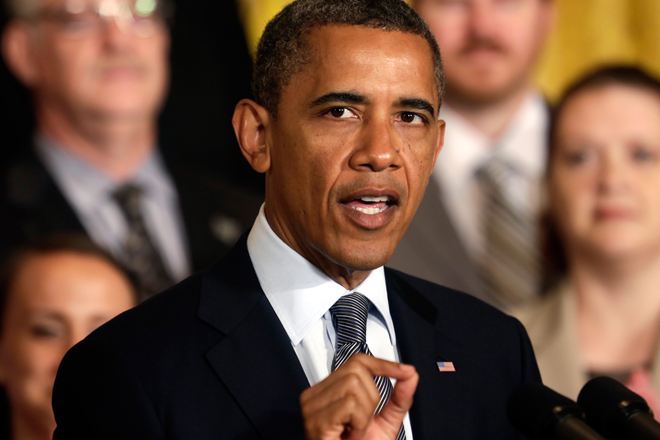 President Obama (Reuters/Kevin Lamarque)