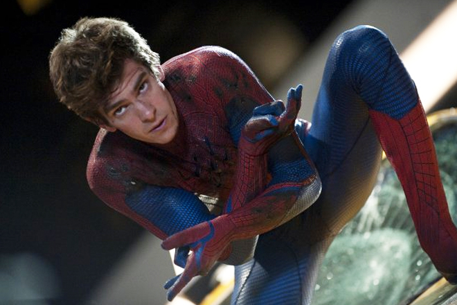 Andrew Garfield in "The Amazing Spider-Man"
