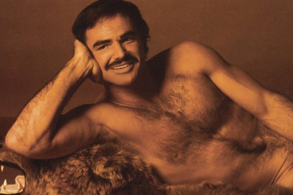 Burt Reynolds in the April 1972 issue of Cosmopolitan