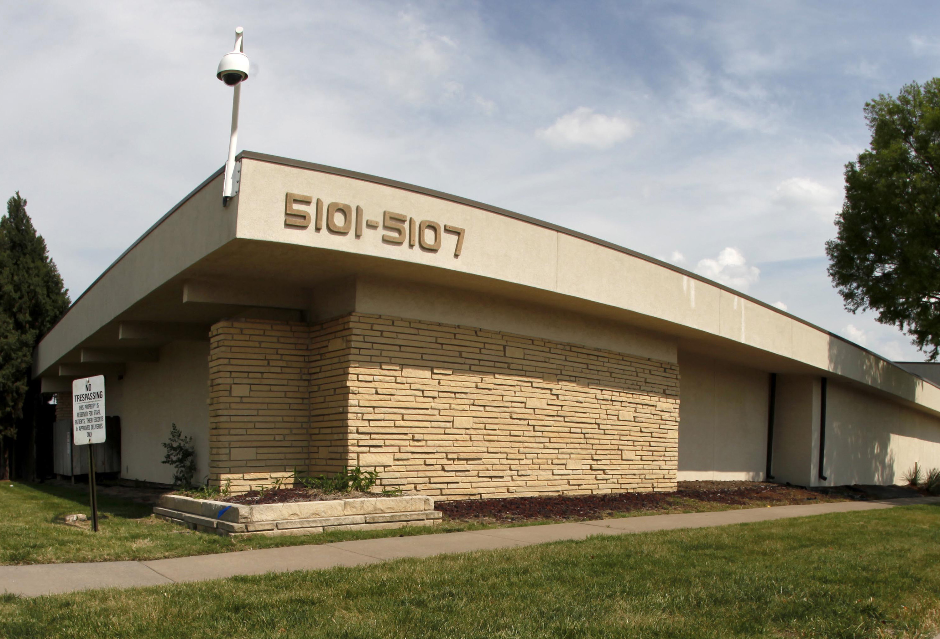 Dr. George Tiller's clinic in Wichita, Kan. (AP/Charlie Riedel)