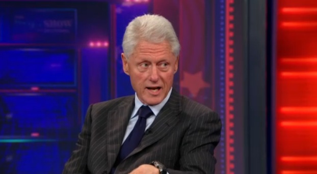 Bill Clinton on "The Daily Show." (TheDailyShow.com)