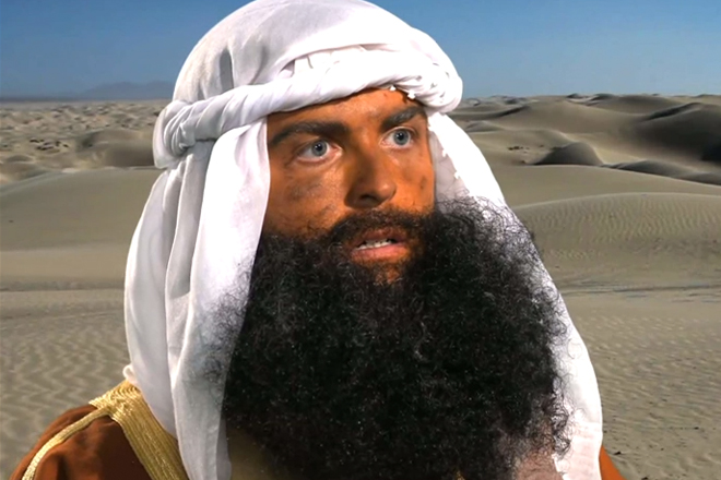 A still image from "The Innocence of Muslims"