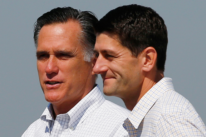 Mitt Romney and Paul Ryan (Reuters/Brian Snyder)