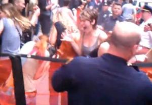 Pepper-spray incident gives rise to romance (YouTube still)