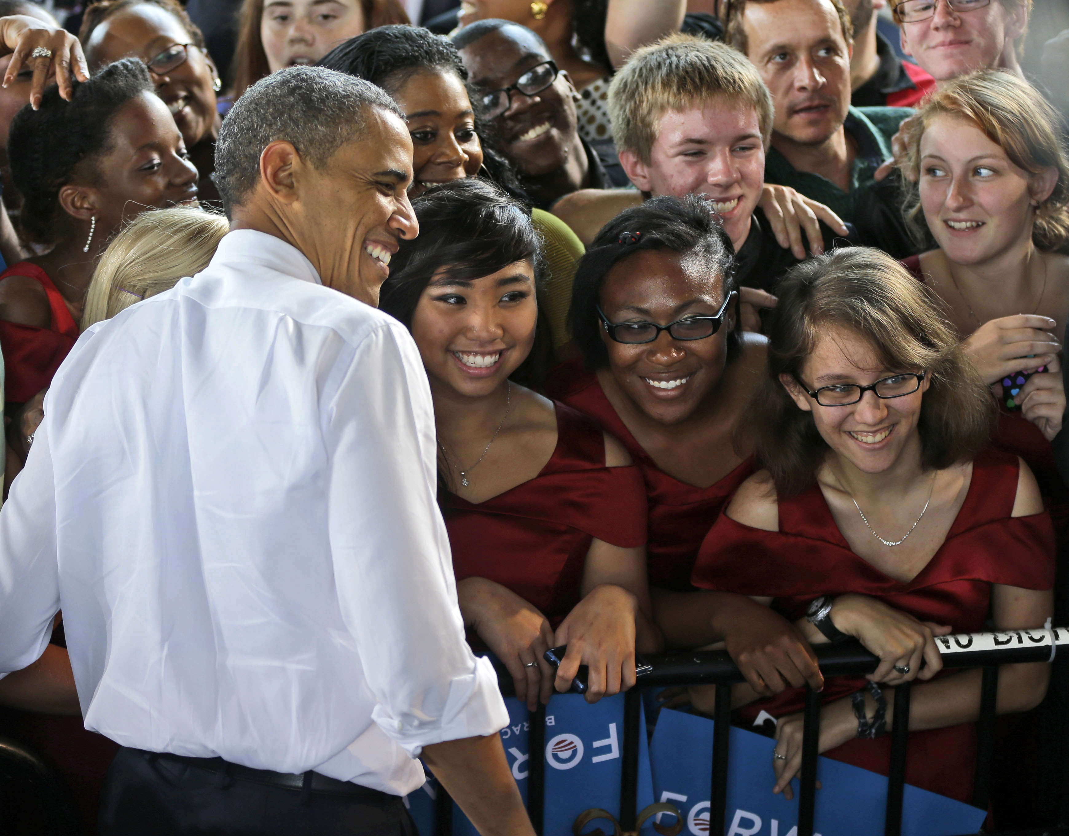 President Barack Obama in Virginia Beach, Va. (AP/Pablo Martinez Monsivais)