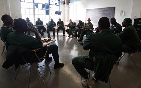 Prisoners at Clinton Correctional Facility in Dannemora, NY.