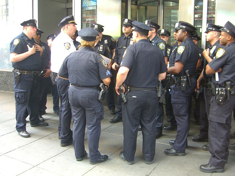 NYPD officers (AP)