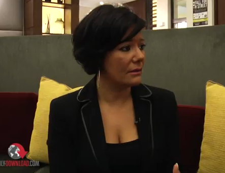 (Ginger White- screengrab from "Daily Download" interview)