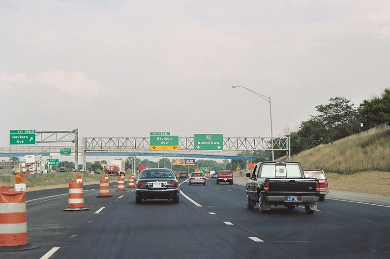 Davison Ave/E. Jeffries Fwy Interchange on I-96 (Kelley Cook)
