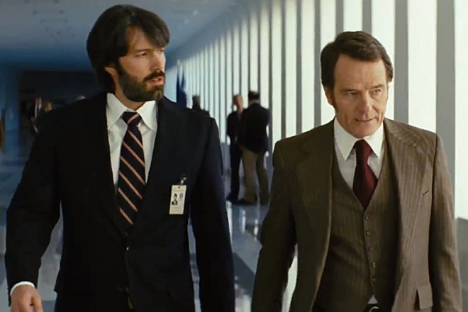 Ben Affleck and Bryan Cranston in "Argo"