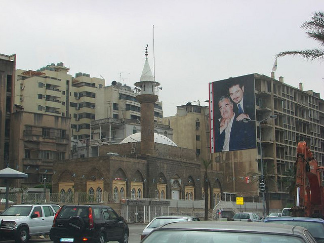 Beirut street scene (Wikimedia)