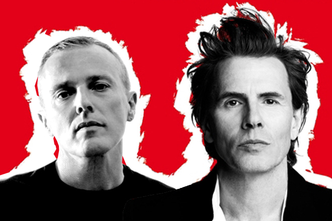 Tears for Fears' Curt Smith and Duran Duran's John Taylor.