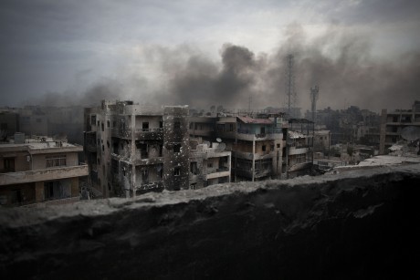 Destruction in Syria (Associated Press)