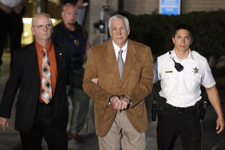 Jerry Sandusky in June (AP Photo/Gene J. Puskar)