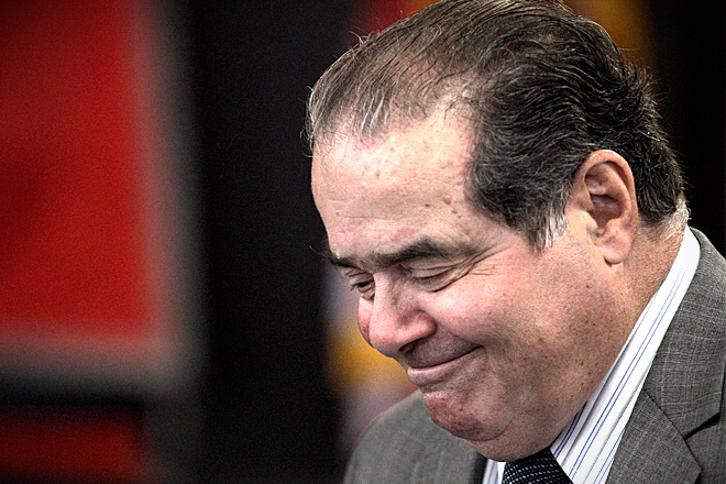 Supreme Court Justice Antonin Scalia. (AP Photo/M. Spencer Green)