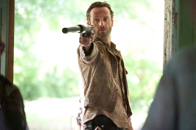 Rick Grimes (Andrew Lincoln), from "The Walking Dead." (Gene Page/amc)