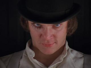 Scene still from "A Clockwork Orange"