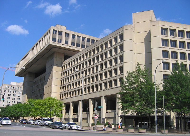 FBI headquarters, Washington D.C. (Wikimedia)