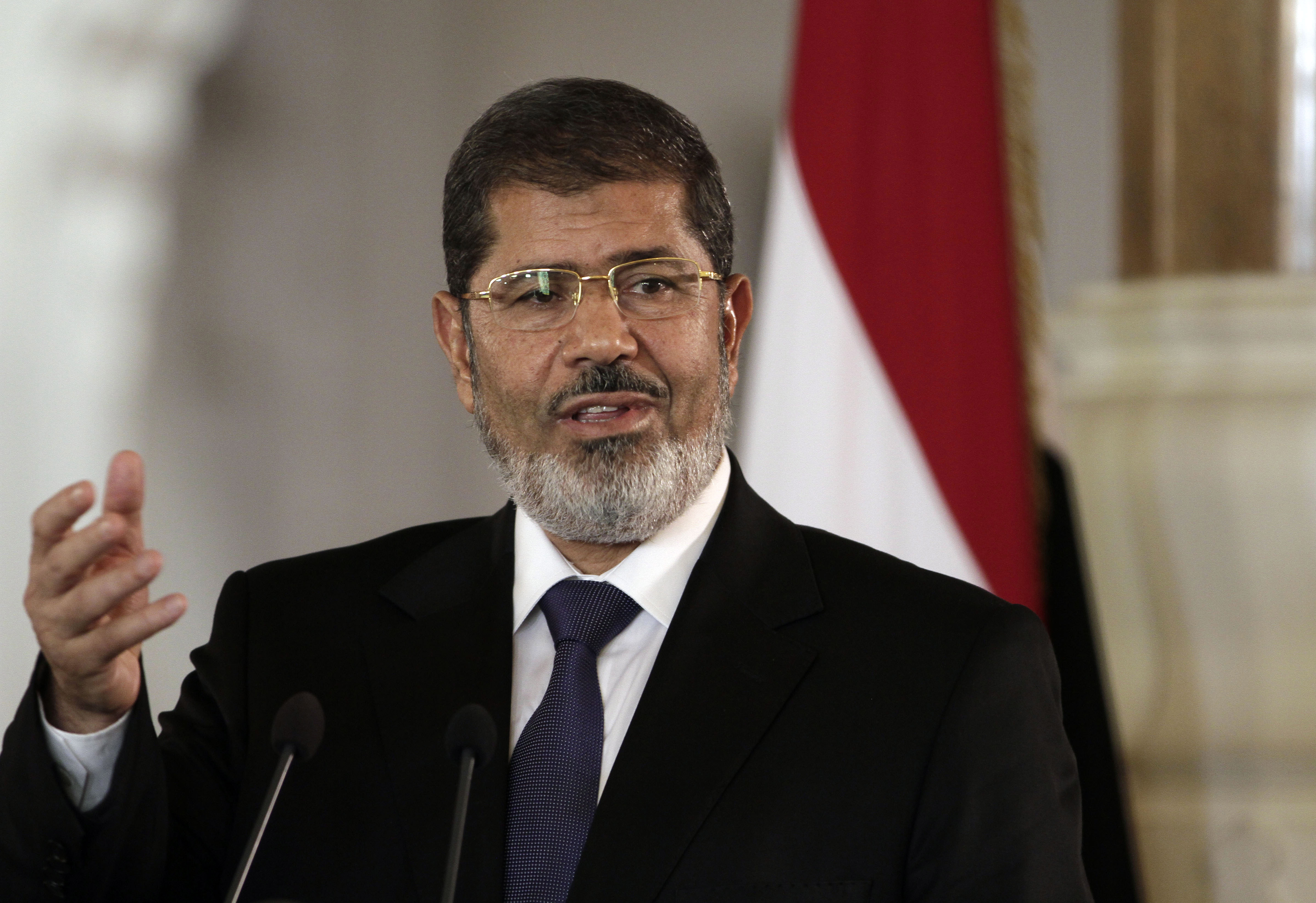 Egyptian President Mohammed Morsi (AP/Maya Alleruzzo)