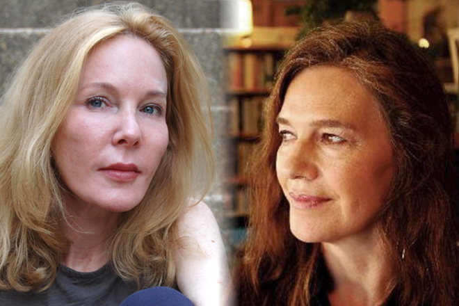 National Book Award winners Katherine Boo (left) and Louise Erdrich (Heleen Welvaart/Angela Erdrich)