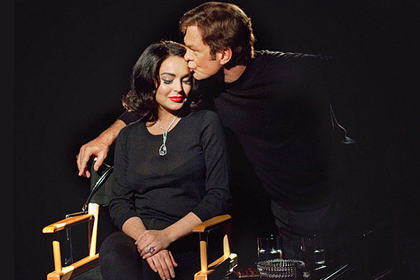 Lindsay Lohan and Grant Bowler in "Liz & Dick"