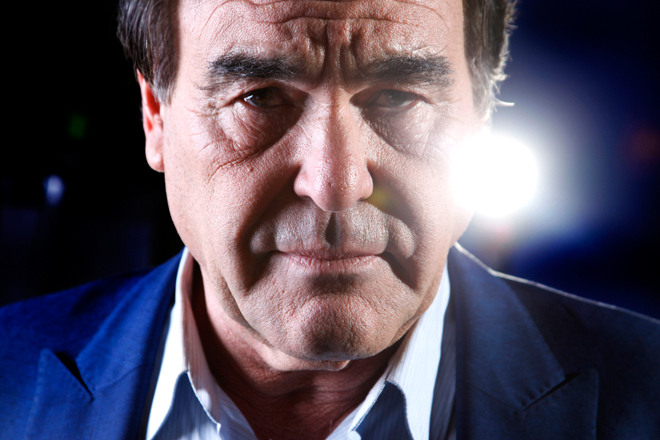 American film director, screenwriter and producer Oliver Stone poses for a portrait, on Wednesday, Nov. 14, 2012 in New York. (Photo by Carlo Allegri/Invision/AP) (Carlo Allegri)