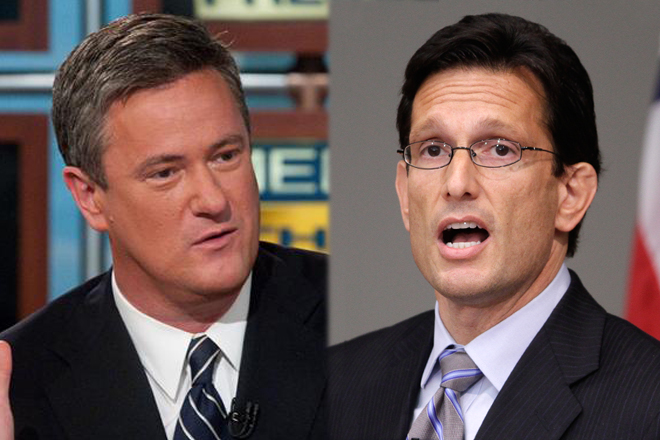 Joe Scarborough and Eric Cantor (AP)