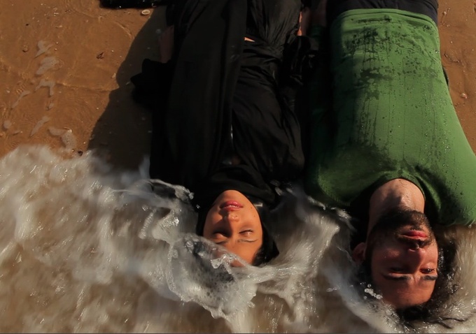 Scene still from "Habibi Rasak Kharban"