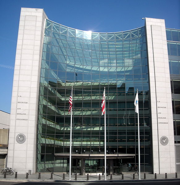 U.S. Securities and Exchange Commission headquarters (via Wikipedia)