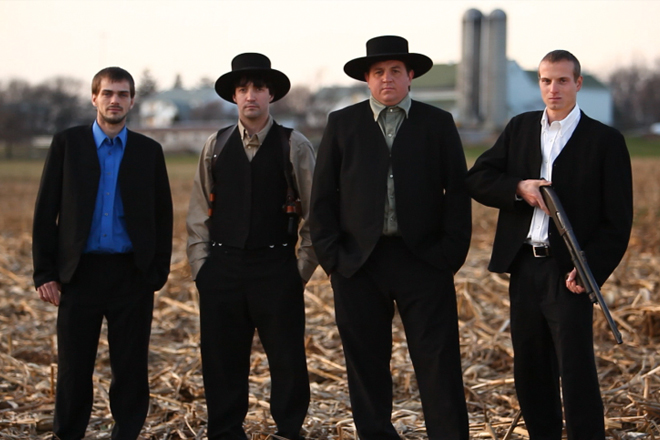 A still from "Amish Mafia"