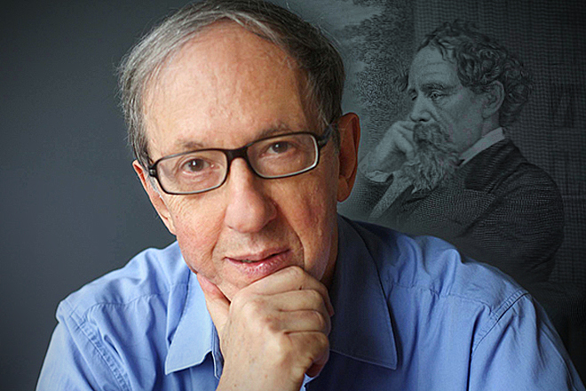 Robert Gottlieb and Charles DIckens (Michael Lionstar/Farrar, Straus and Giroux)