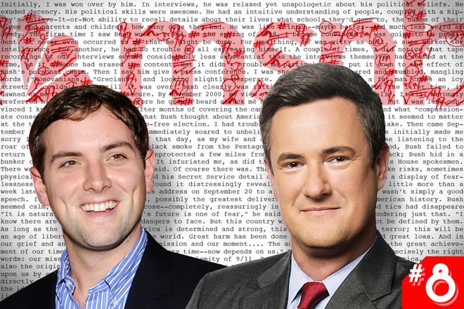 Luke Russert, Joe Scarborough (AP/Evan Agostini/MSNBC/Salon)
