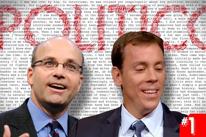 Mike Allen and Jim VandeHei (Reuters/Jonathan Ernst/Salon)